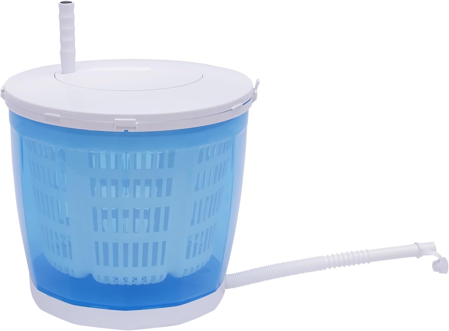 Portable Mini Manual Washing Machine Spin Dryer 2 in 1 Non-Electric Washer and Dryer, Manual Clothes Spin Dryer Small Washer Machine with Drain Hose for Traveling Campiong