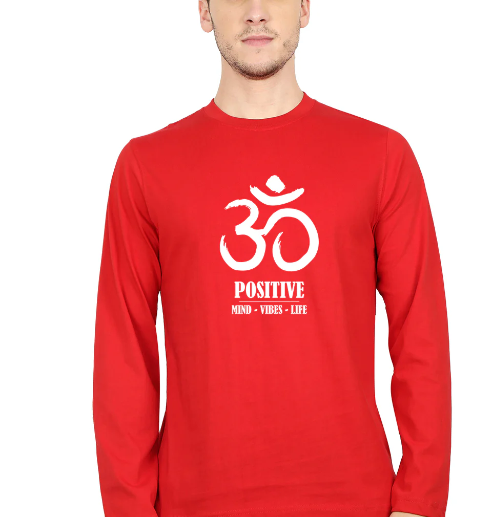 Om Full Sleeves T-Shirt for Men