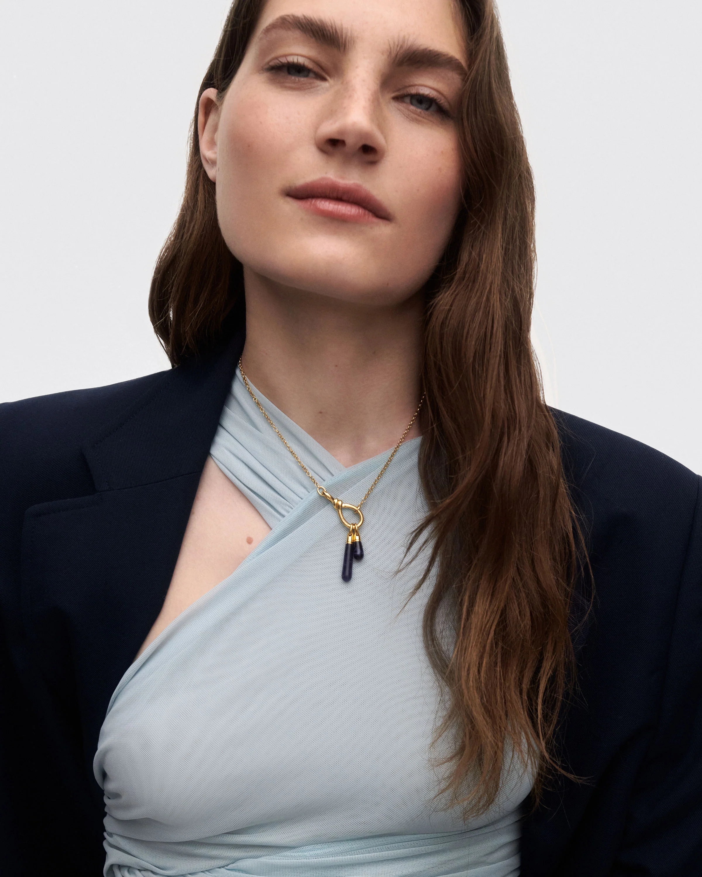 Sodalite large Drop pendant