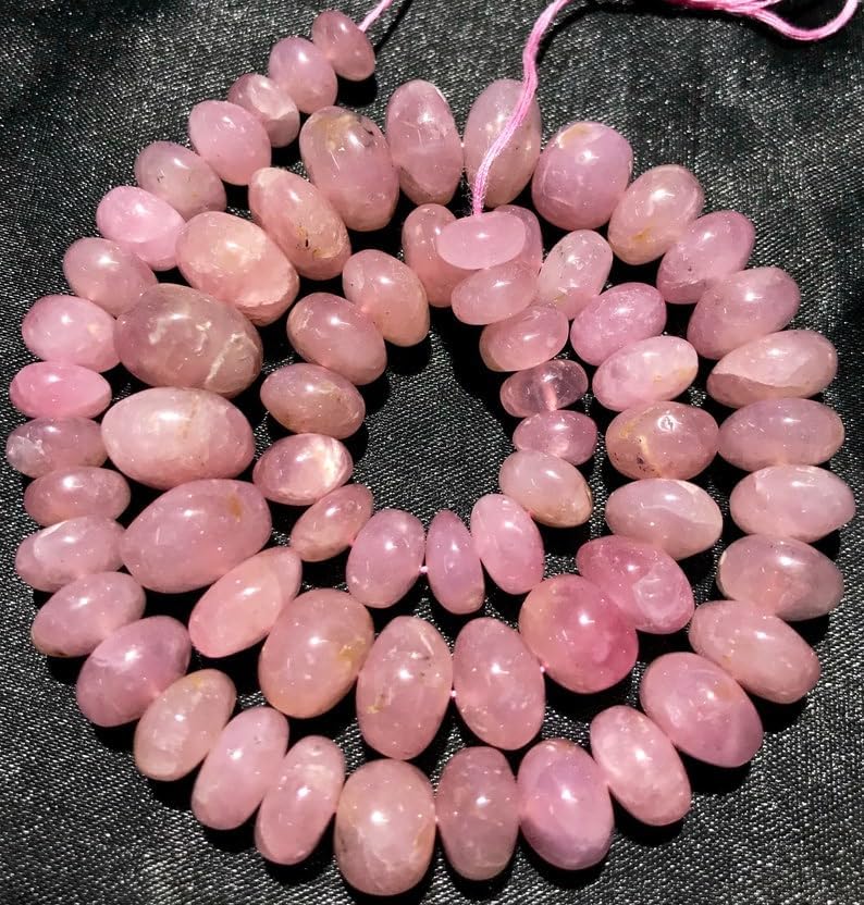 Natural Extremely Rare rondelle soomth Beads 10X15 19 inch Long String Jewelry Making Gemstone Beads for Necklace Bracelet