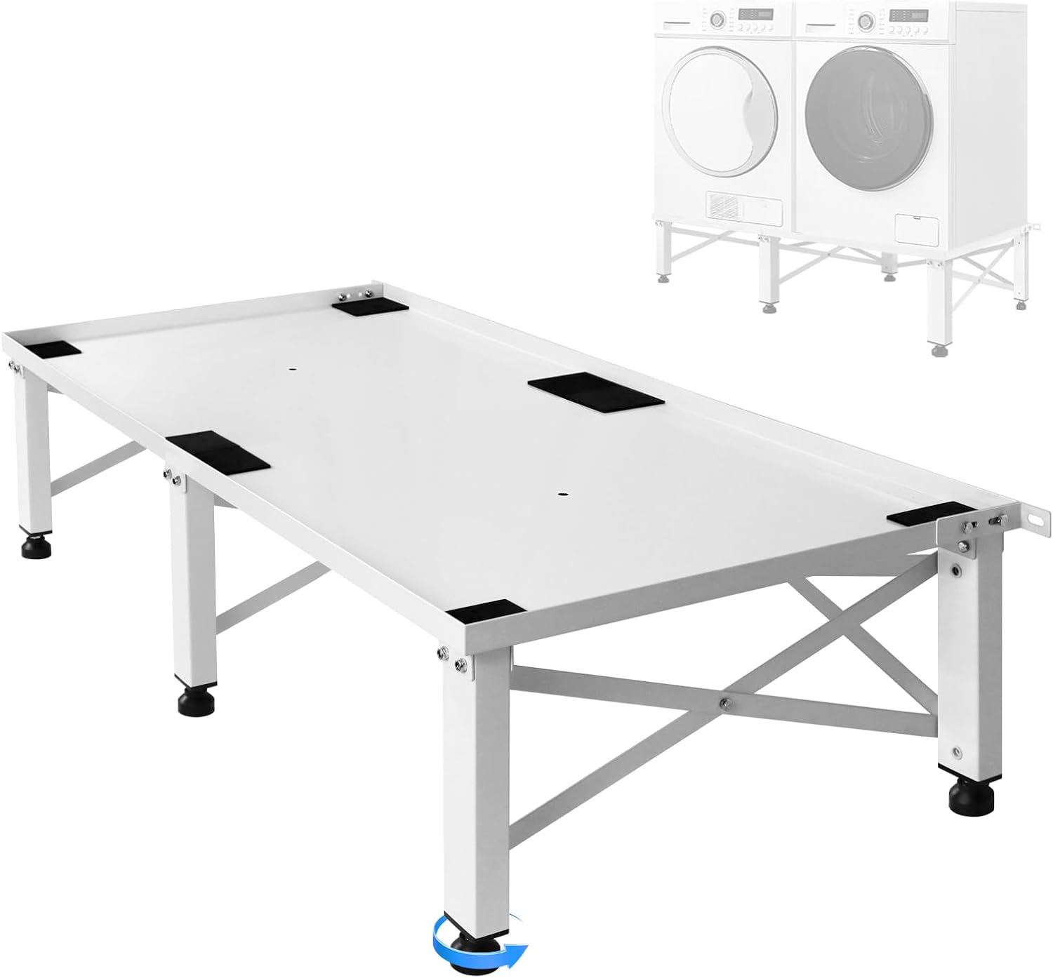Heavy Duty Laundry Pedestal for Washer and Dryer,48