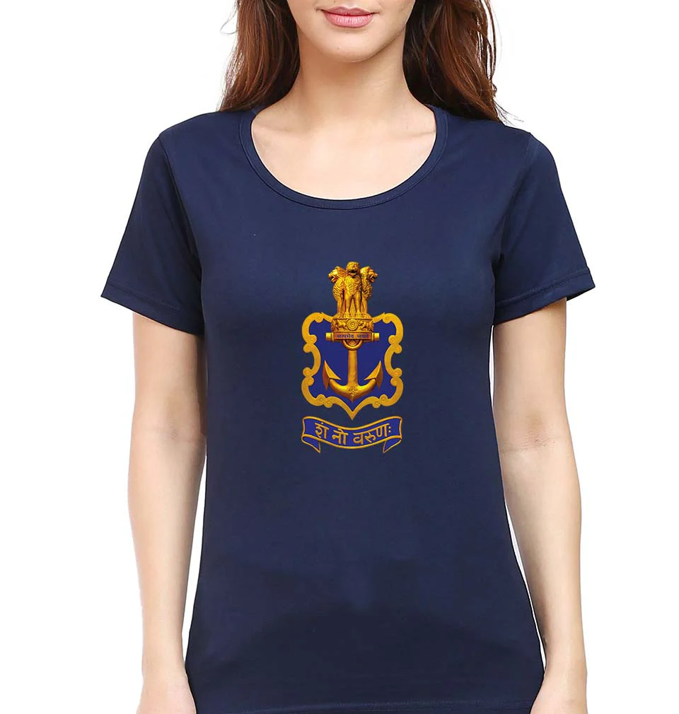 Indian Navy Army T-Shirt for Women