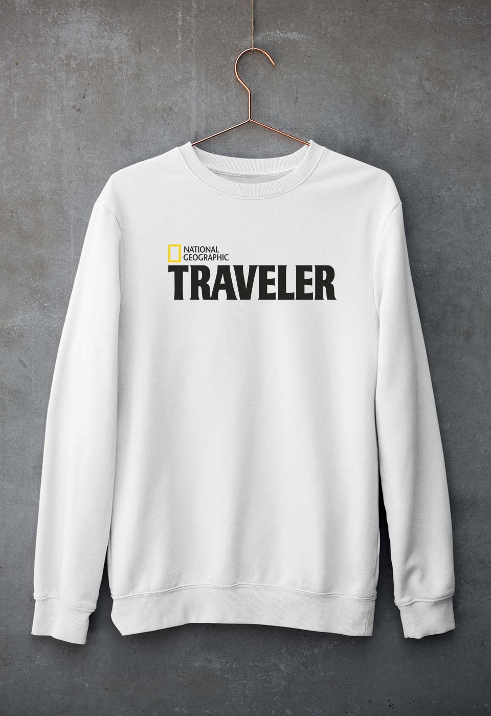 National Geographic Traveler Sweatshirt for Men/Women