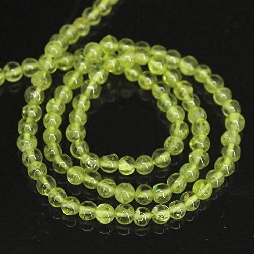 10 Strand Lot Arizona Green Perit Smooth Micro Round Ball Gemstone Craft Loose Beads 14 Inch Long 4mm Code-HIGH-1451