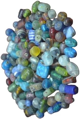300+ PCS Assorted Mix Bulk Random Glass Beading Beads 3 LBS #BD-811 Fast Free Supply