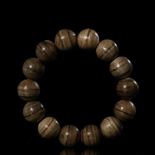 GLW Malinao Genuine Wild Agarwood Aloewood Malas Meditation Prayer Beads 15 Mm #4931