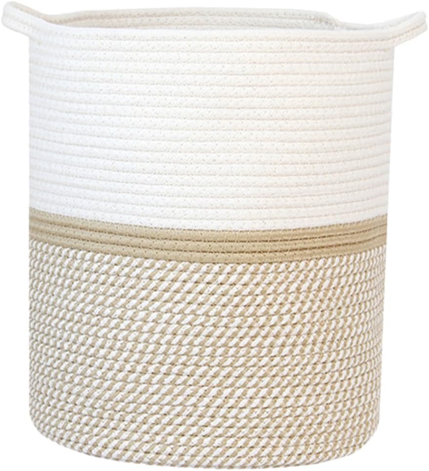 SUPVOX Pet Toy Storage Bin Thread Organizer for Living Room Bedroom and Office Multifunctional Basket for Sundries and Toys