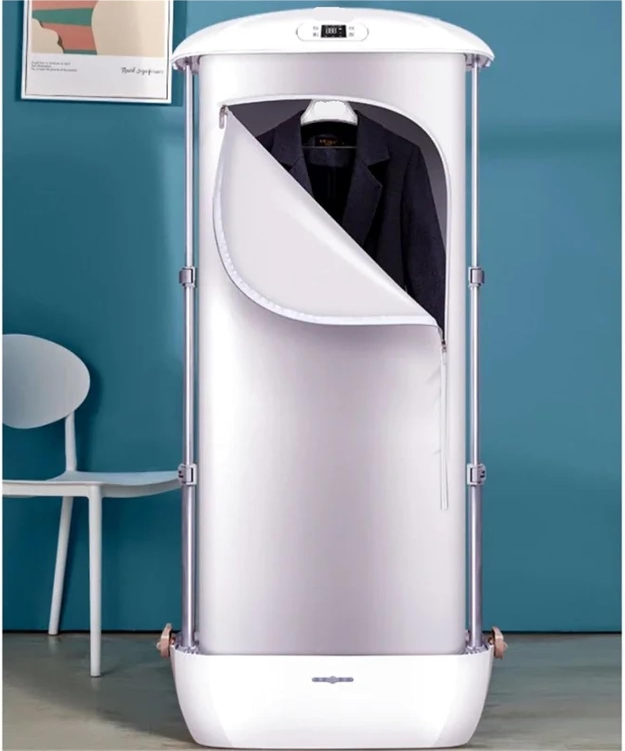 Portable Clothes Dryer, Portable Garment Steamer Foldable Handheld Steam Iron Space Saving,for Travel,Apartment