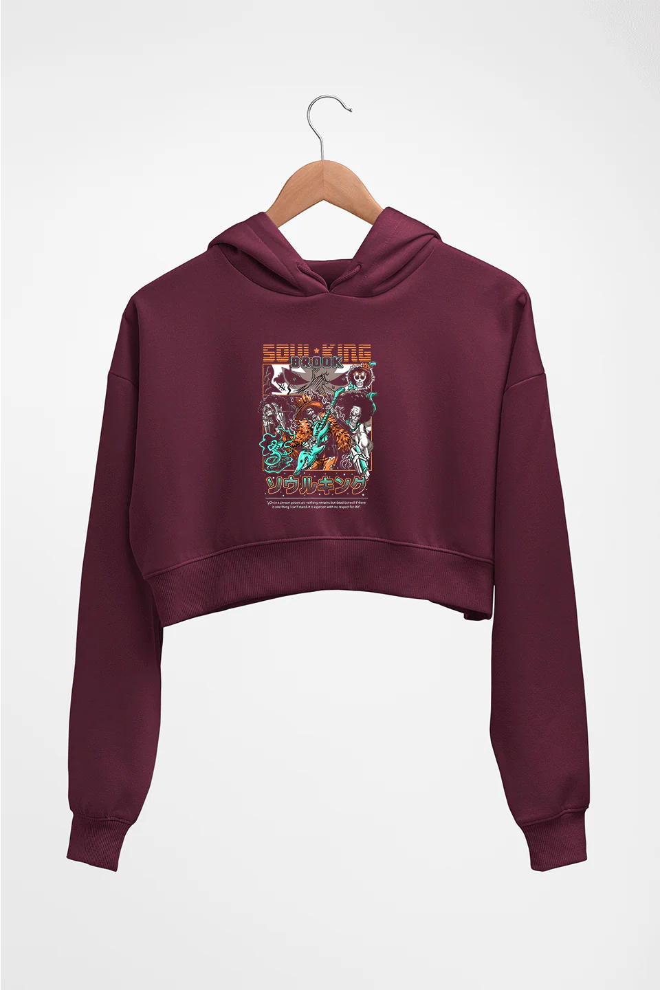 BROOK(SOUL KING) - ONE PIECE Anime HOODIE FOR WOMEN