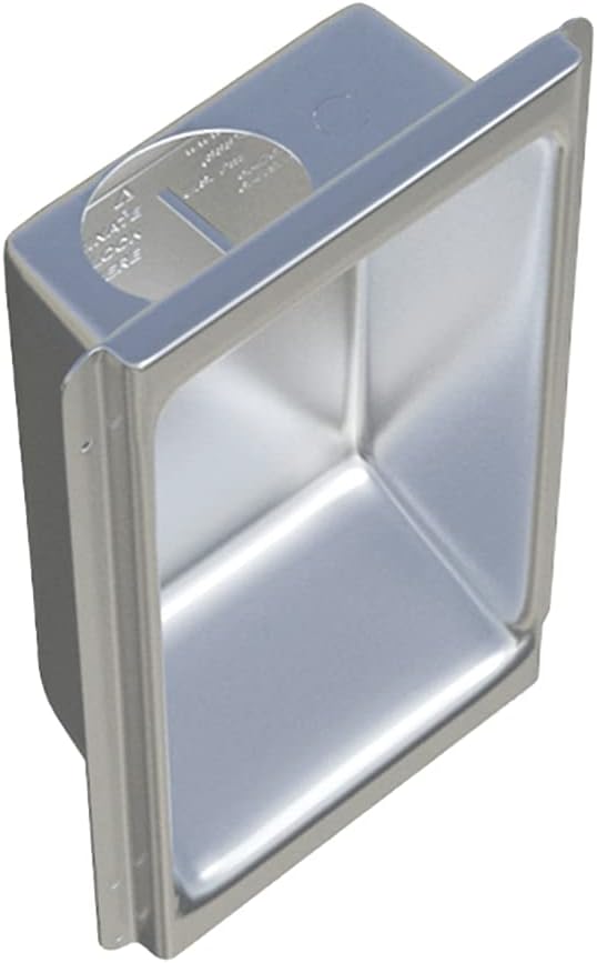 New Construction Dryer Box | Indoor Dryer Vent | Recessed Dryer Vent Box With Gas Port | Dryer Vent | Best Dryer Wall Vent Box Model 425 | Upward Dryer Vent | 2x6 wall