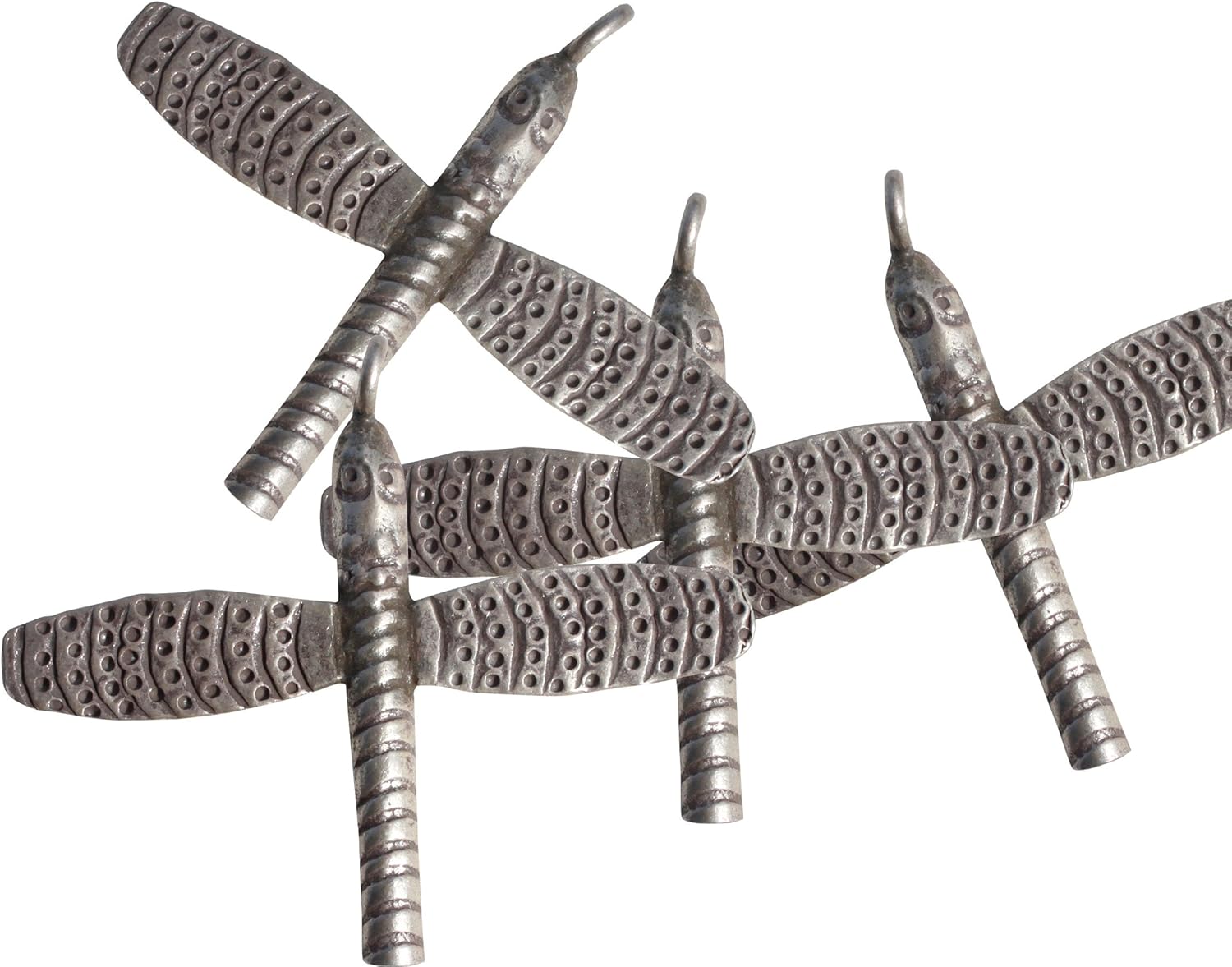 Full Funk Ethnic Thai Karen 97% Silver Bead - Dot Dragonfly - 1 Piece