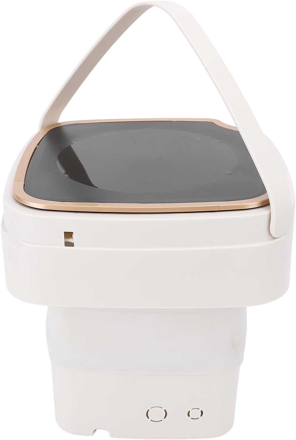 Focket Portable Washing Machine, 18L Mini Washer with Spin Basket, Deep Cleaning for Small Clothes, Foldable Laundry Machine for Apartment, Dormitories, Home and Hotel (US Plug)