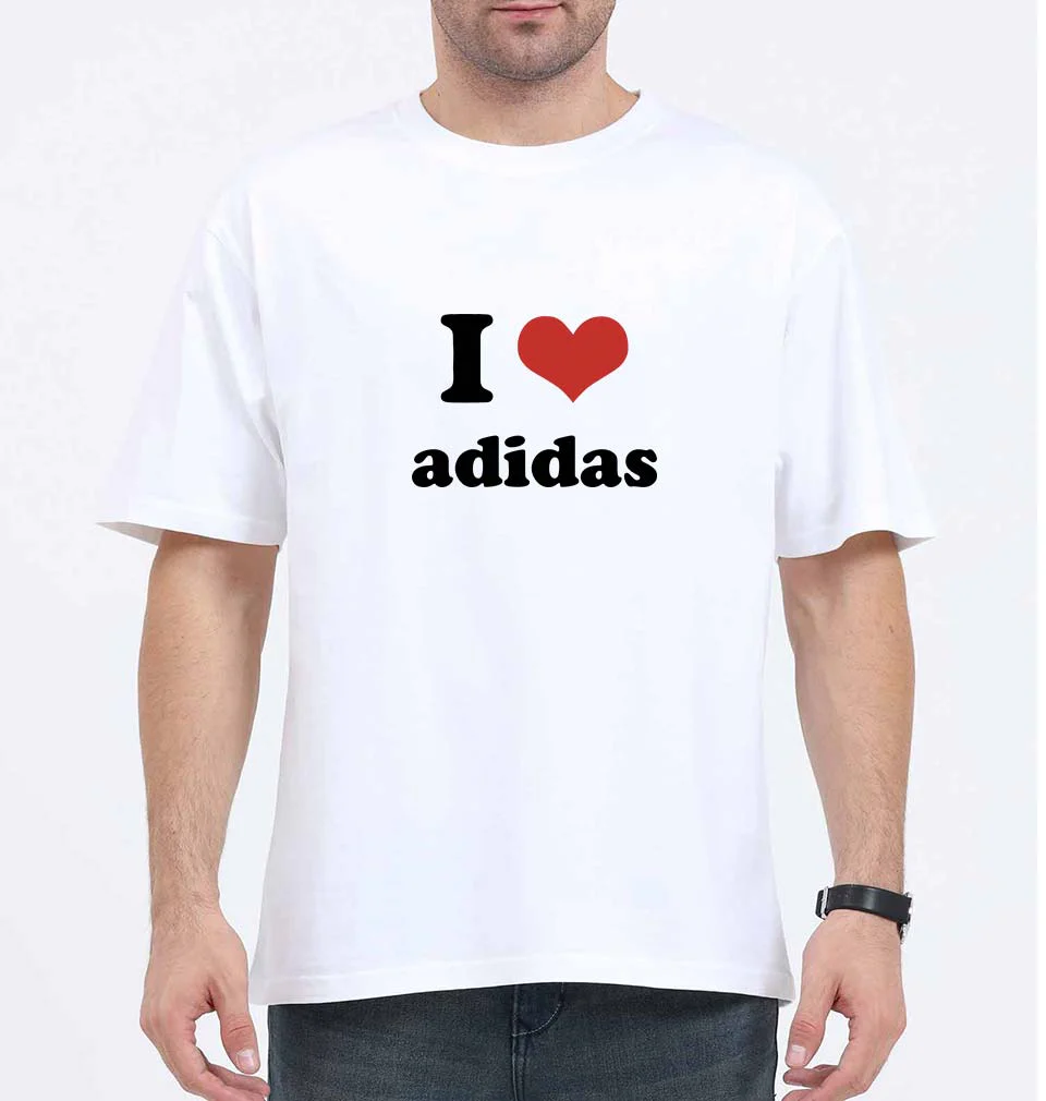 I Love adidas Oversized T-Shirt for Men