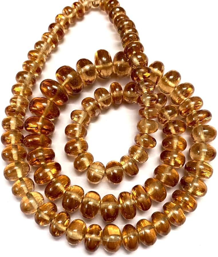 Natural Zircon rondelle soomth Beads 7x11 15 inch Long String Jewelry Making Gemstone Beads for Necklace Bracelet