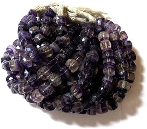 Amethyst Beads, 9 mm Size, Cut Bead, 8