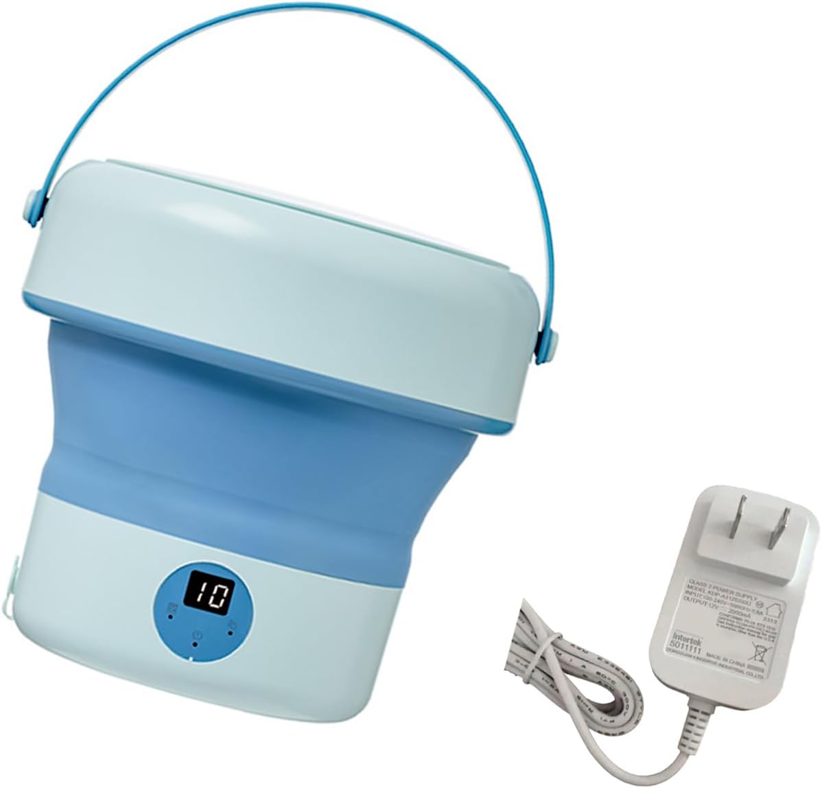 Underwear Socks Folding Washer Foldable Washing Machine With Drain Basket For Baby Clothes Underwear Laundry Appliance Travel Washing Machine