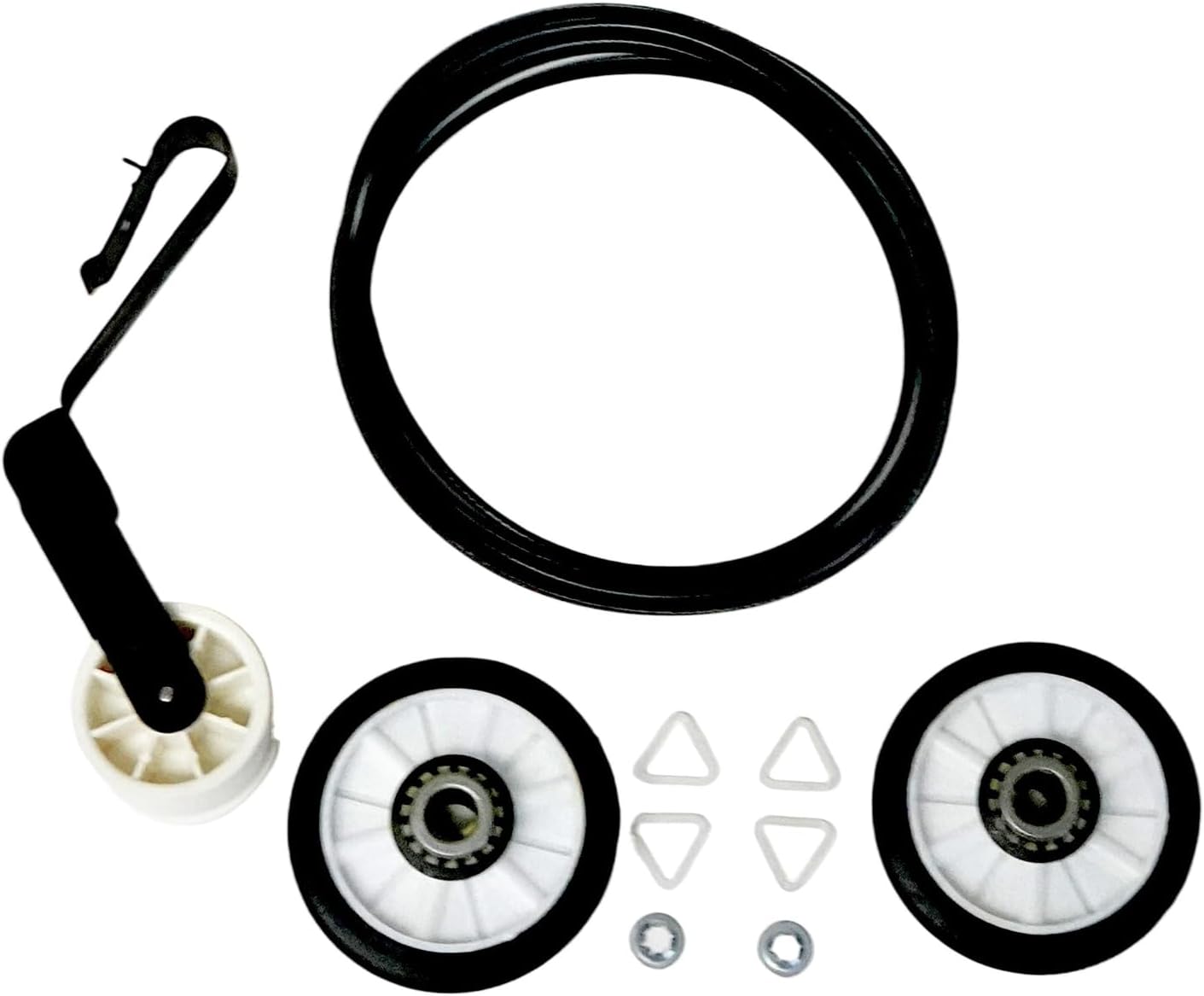 Compatible with Dryer Maintenance Kit Idler Pulley Belt 4392065 341241 691366 for Whirlpool WED8300SW1 WED8400TW1 WED8500SR0 WED8600YW1 WED8700SW0