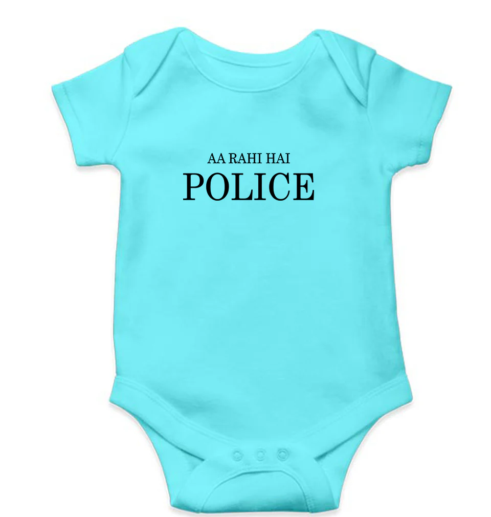 AA Rahi Hai Police Romper For Baby Boy/Girl