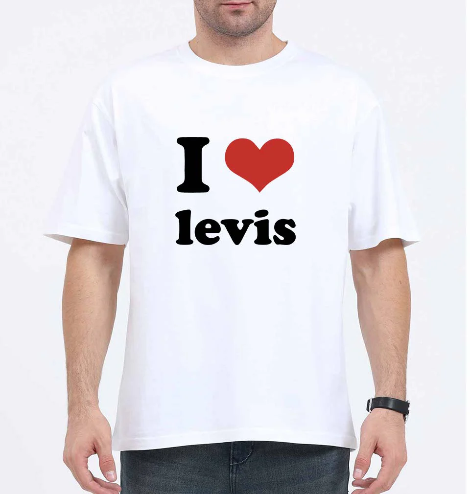 I love levis Oversized T-Shirt for Men