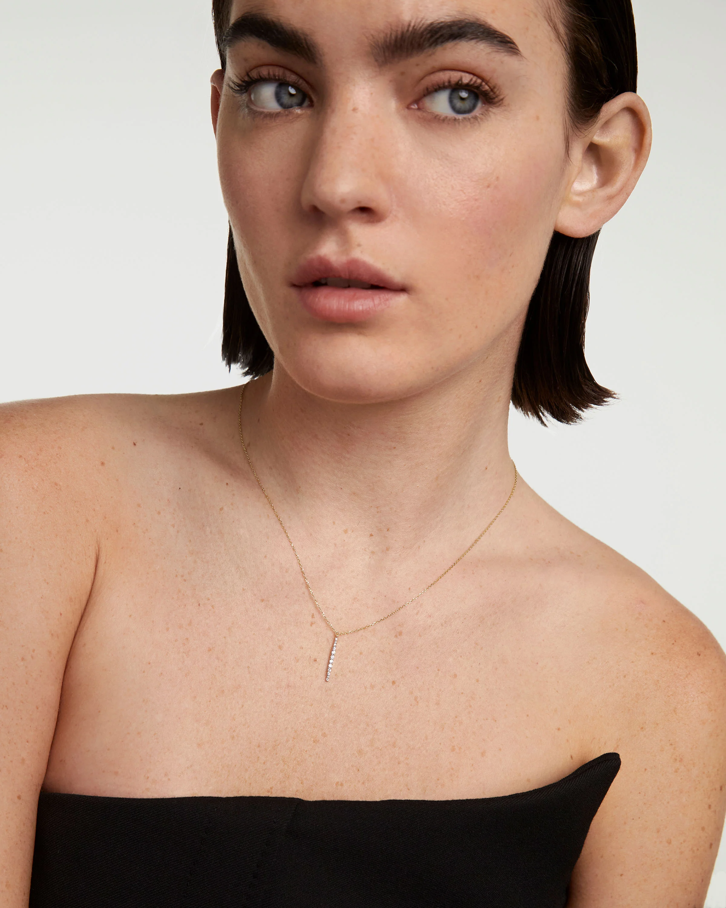 Diamonds and Gold Kate Necklace