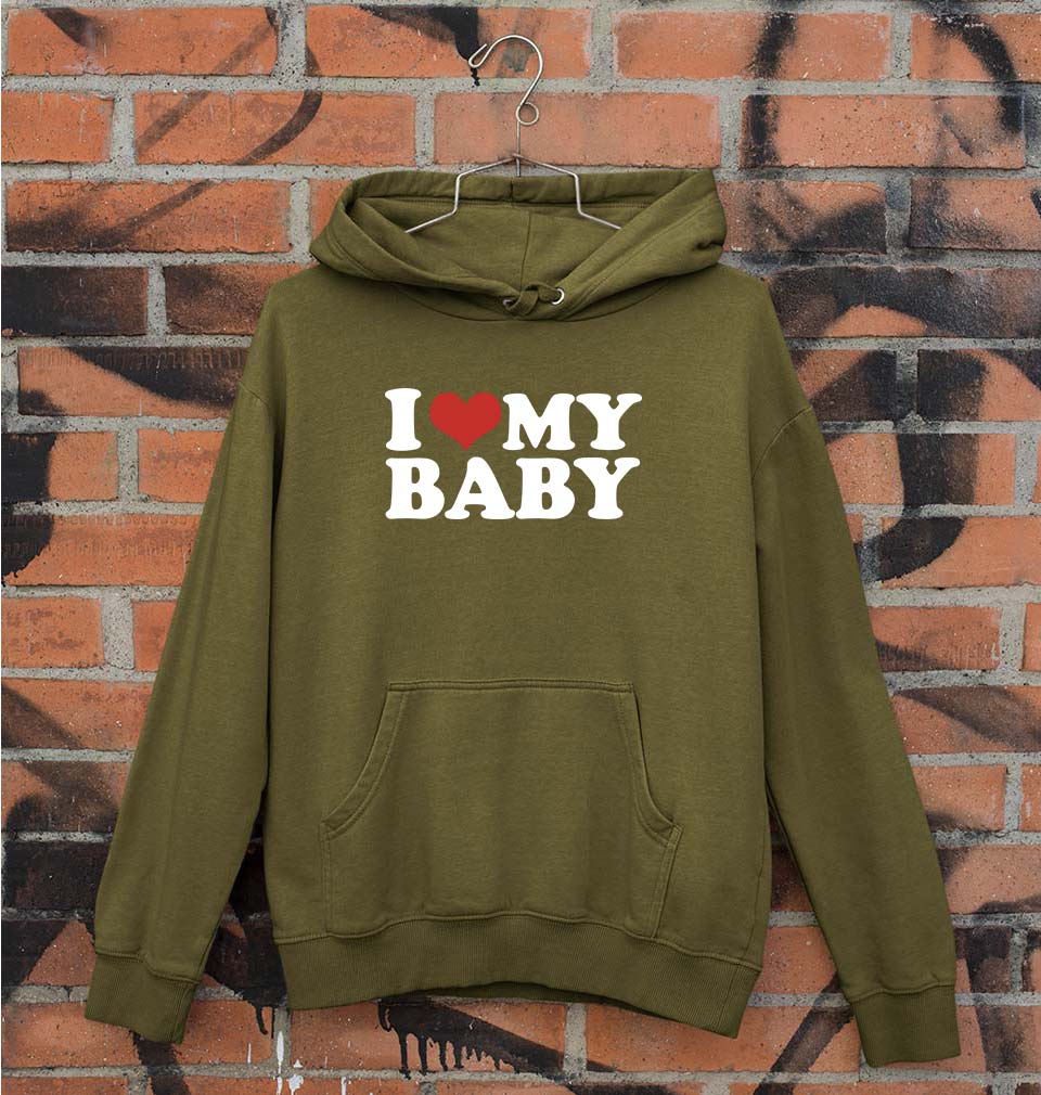 I LOVE MY BABY Hoodie for Men/Women