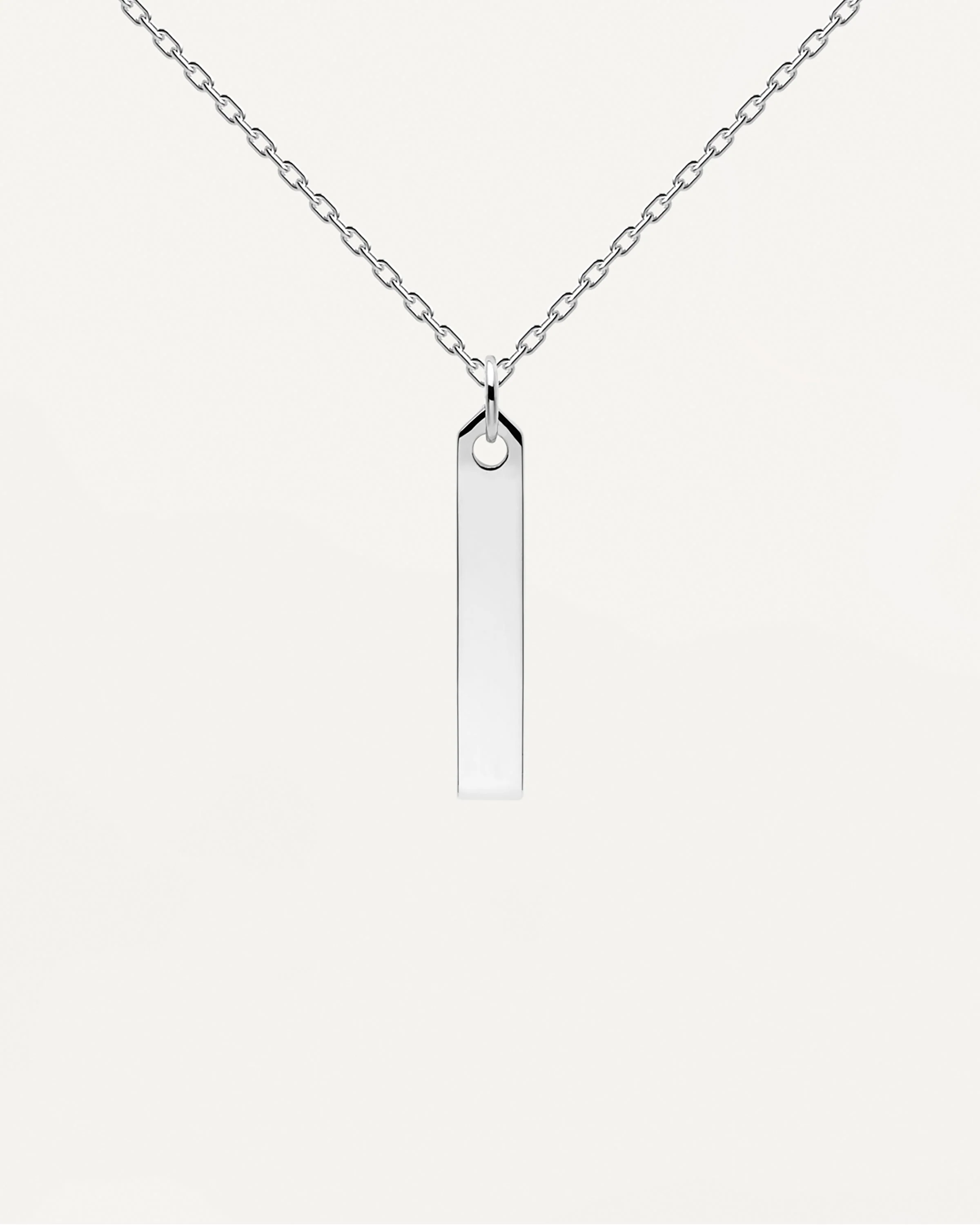 Flame Silver Necklace