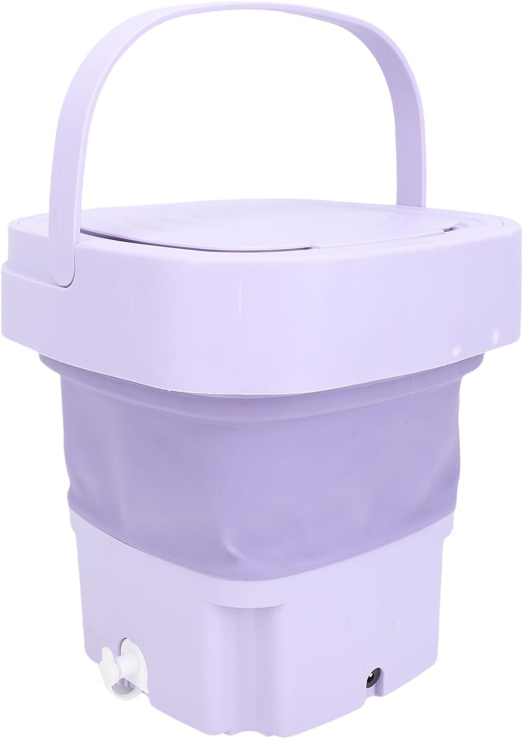 Portable Washing Machine, 11L Upgraded Folding Underwear Washer with Spin Basket for Socks Underpants Baby Clothes, Laundry Machine for Home Apartments Dormitories Hotels (US Plug)