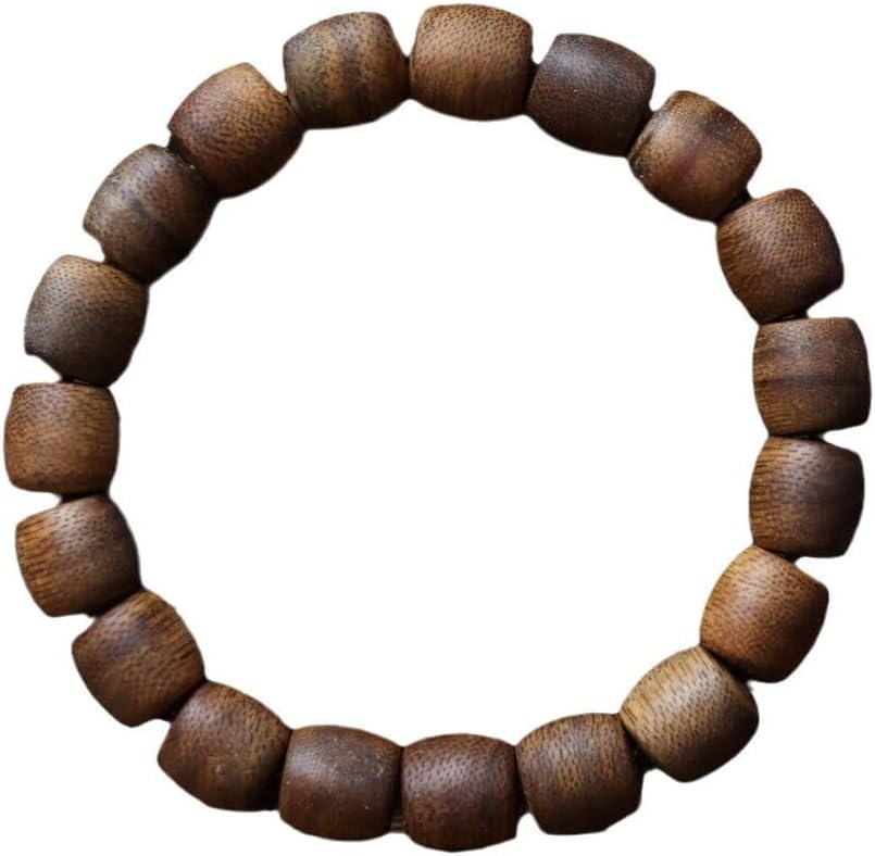 Agarwood Nha Trang Qi Nan Agarwood Set 10mm+8mm Drum Beads Buddha Beads Rosary Gift Box