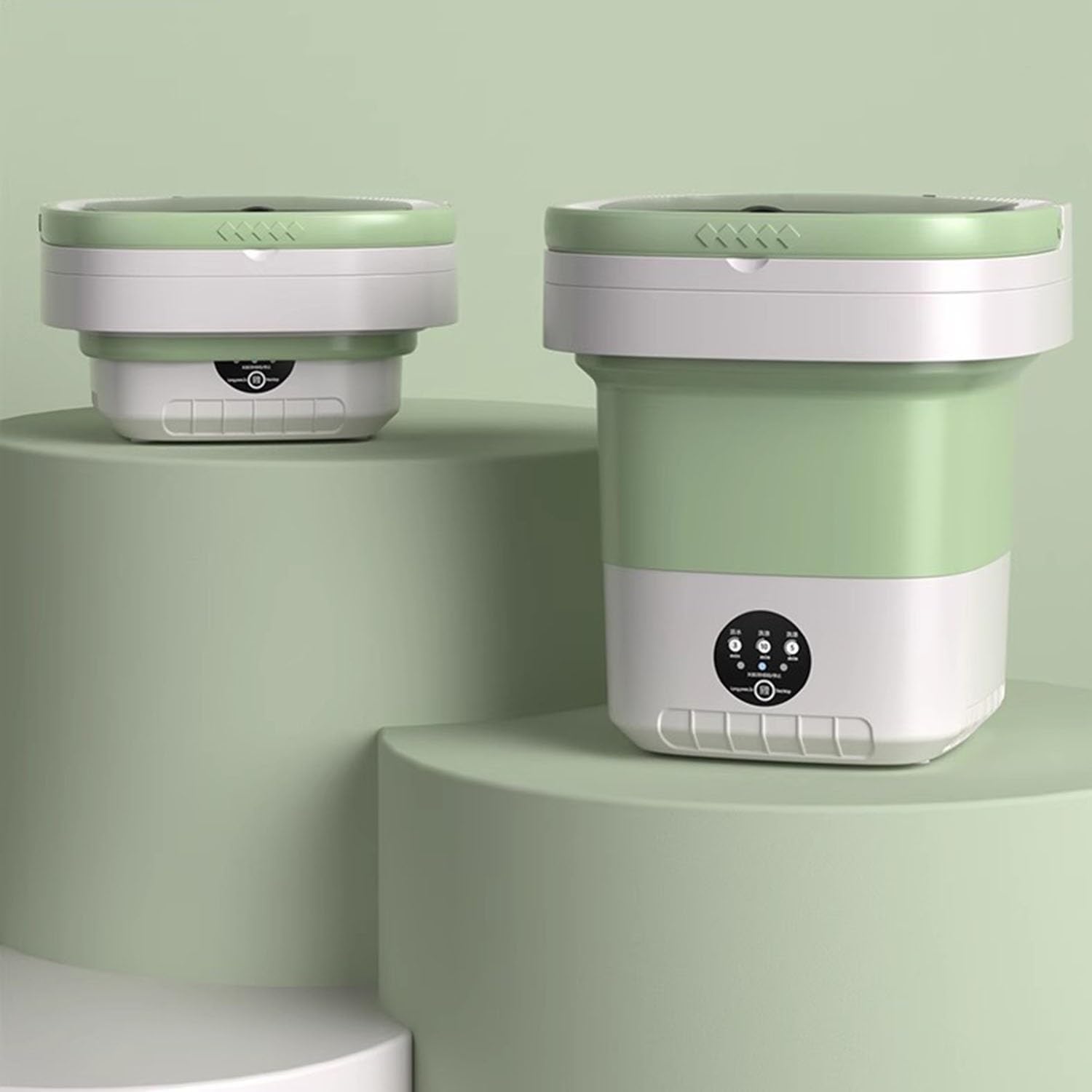 18L Portable Washing Machine, Small Washer for RV,Travel,Dorm,Apartment, Foldable Washing Machines for Socks, Baby Clothes Or Small Items