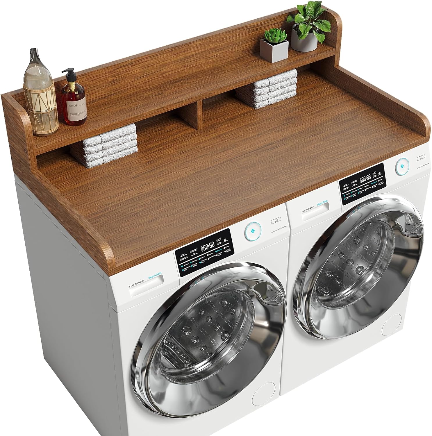2-Tier Washer Dryer Countertop with 2.75