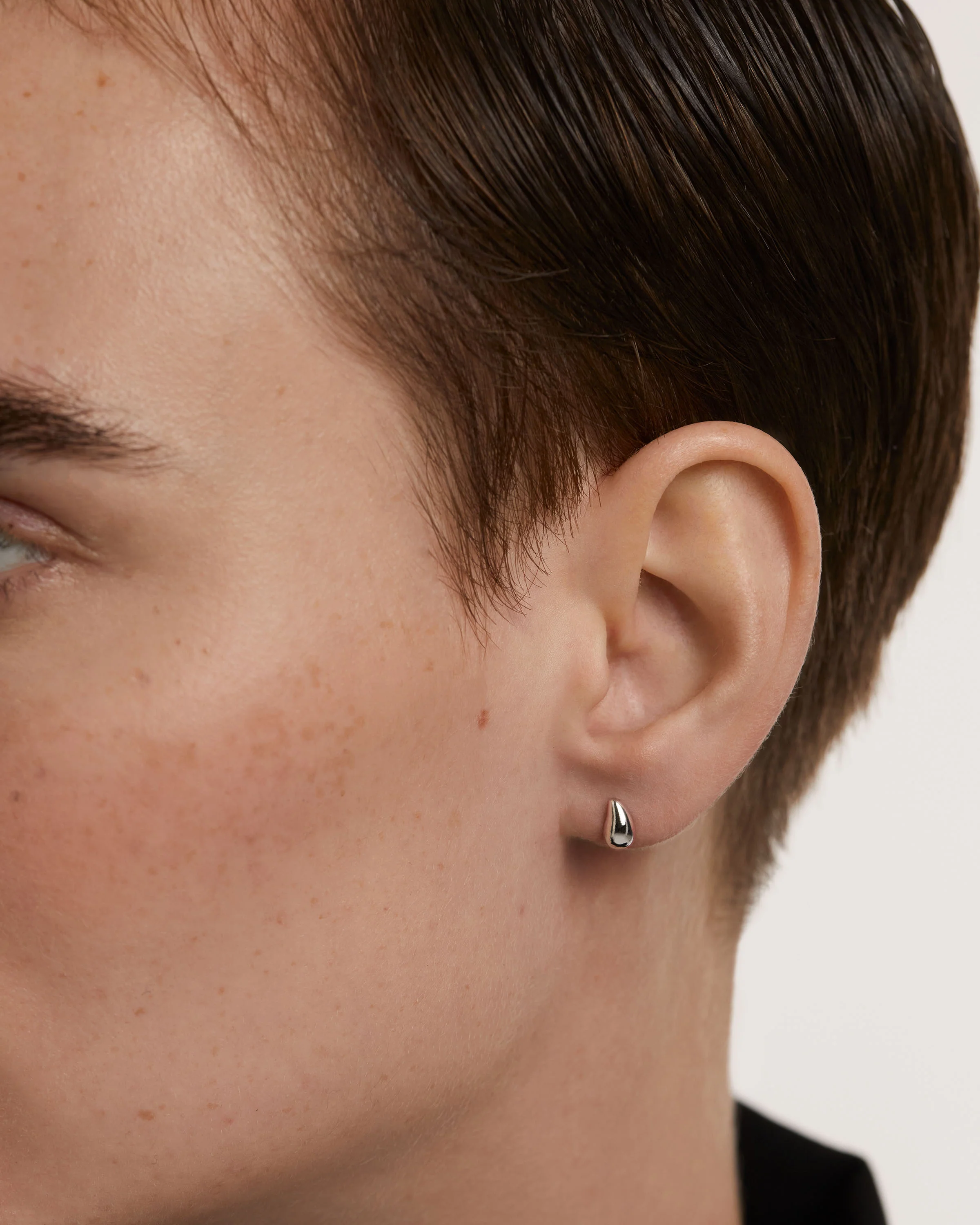 Drop Silver Earrings