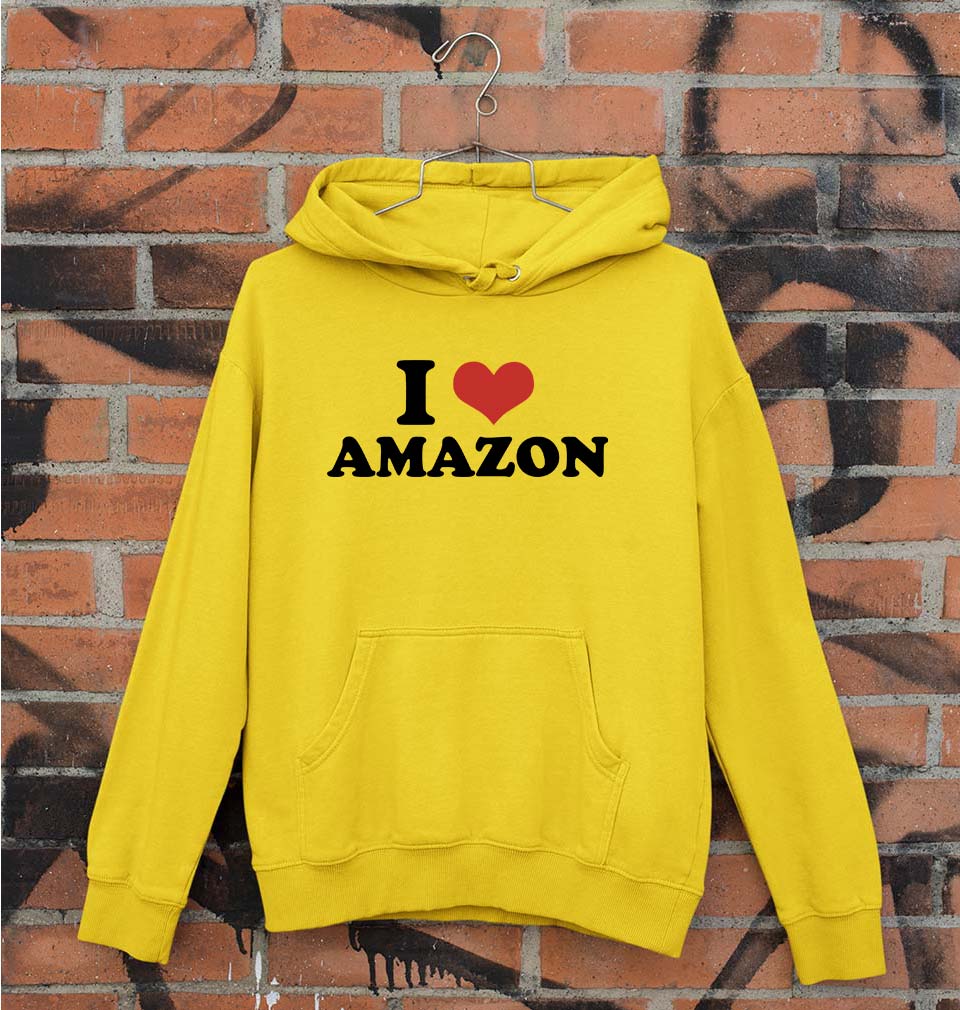 I LOVE AMAZON Hoodie for Men/Women