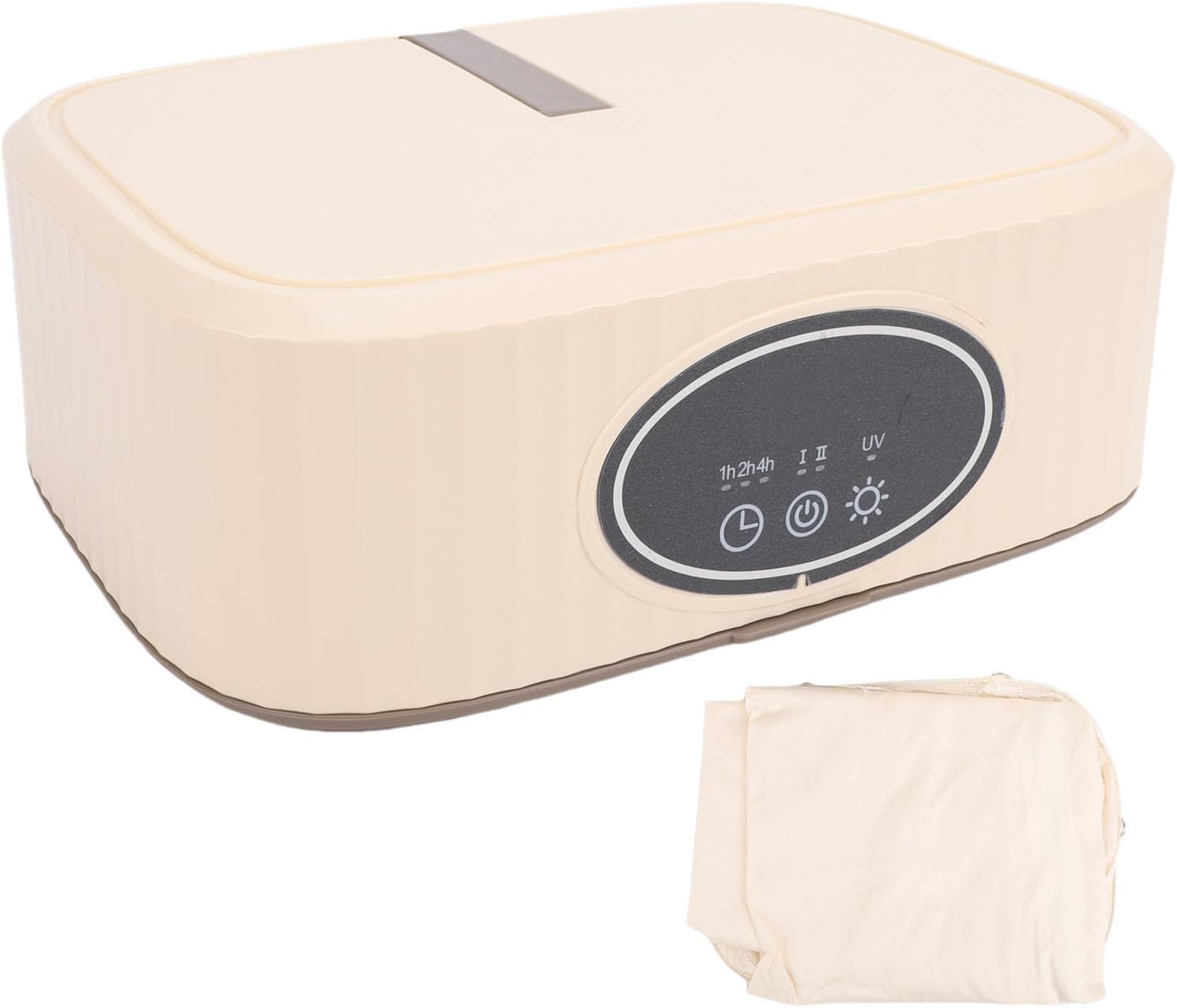 Fockety Folding Clothes Dryer, Portable Laundry Drying Machine with Purple Light Technology for Home Dormitory Travel Use, 3 Timer Settings 2 Drying Levels, Foldable Design