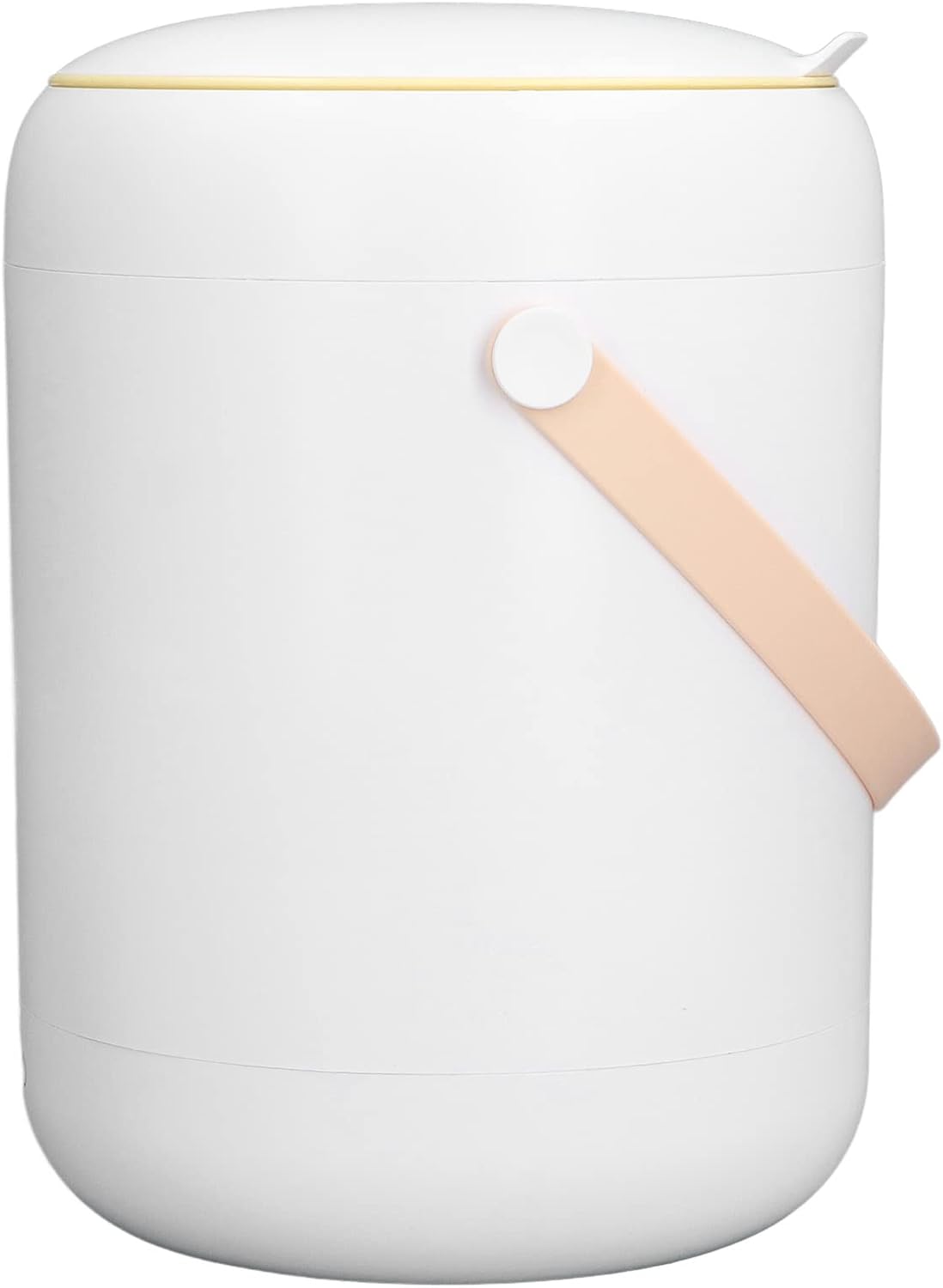 Shanbor Portable Washing Machine, Built in Draining Fence Effortless Small Cleaning Machine for Apartment white