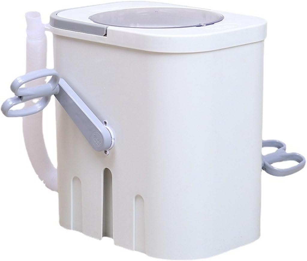 Portable Washer 11x15x15in Hand Crank Clothes Washer Travel Washing Machine For Home Apartment & Tiny Spaces Camping RV Non Electric Mini Washer