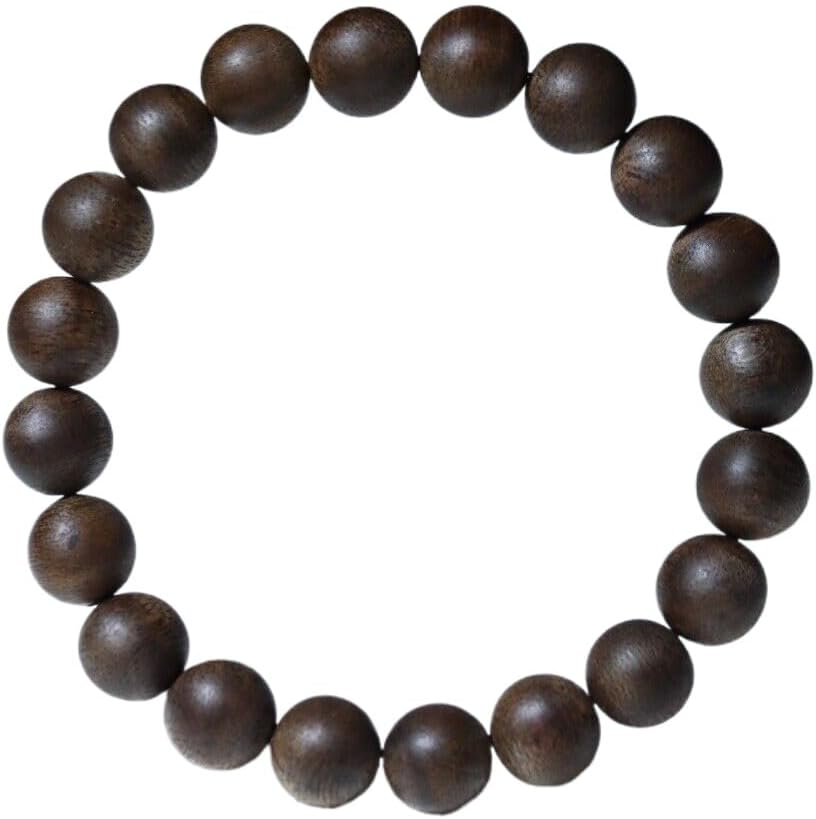 Agarwood 10mm Brunei Black Chess agarwood Skewer Vegetarian Buddha Bead rosary beads