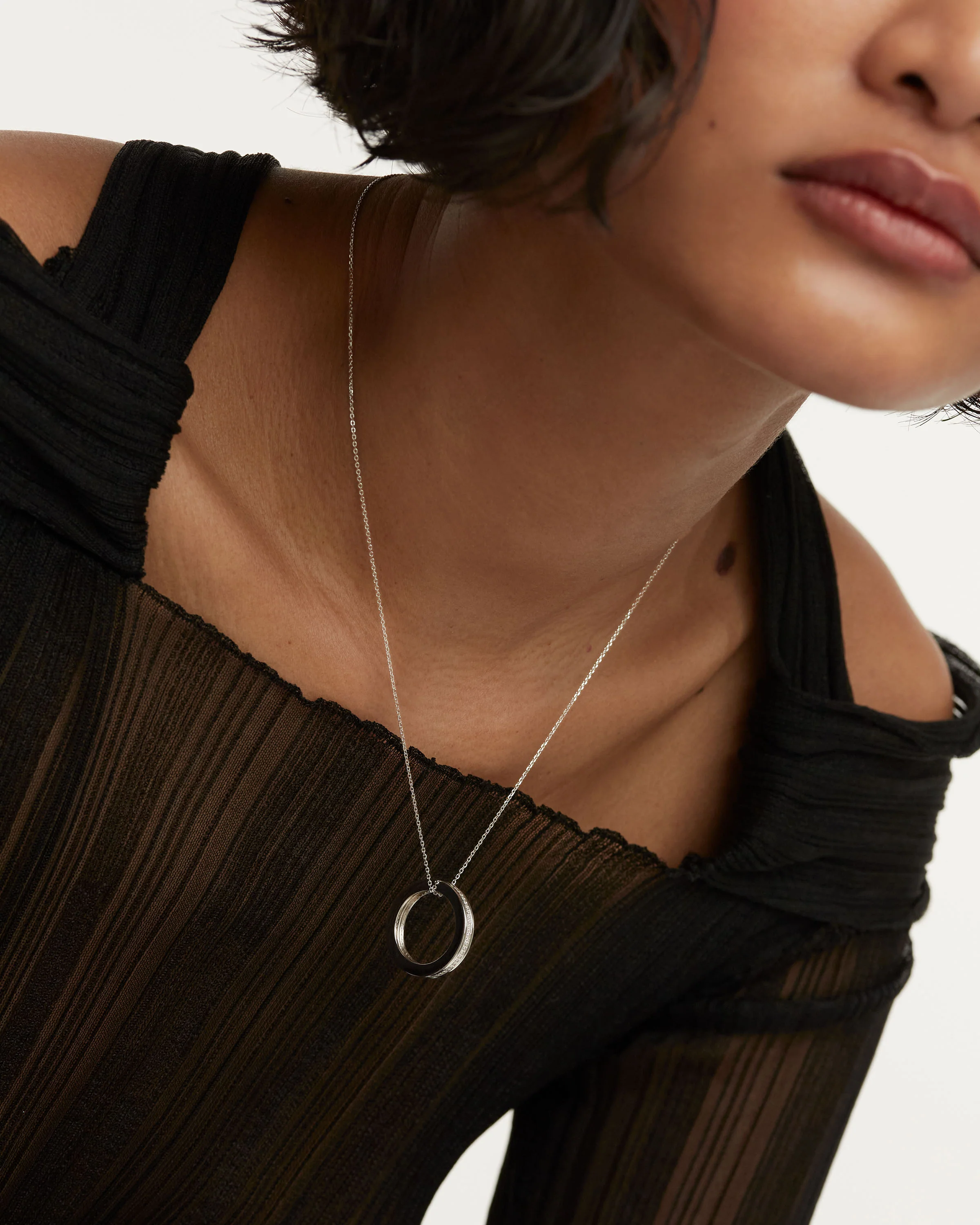 Infinity Silver Necklace