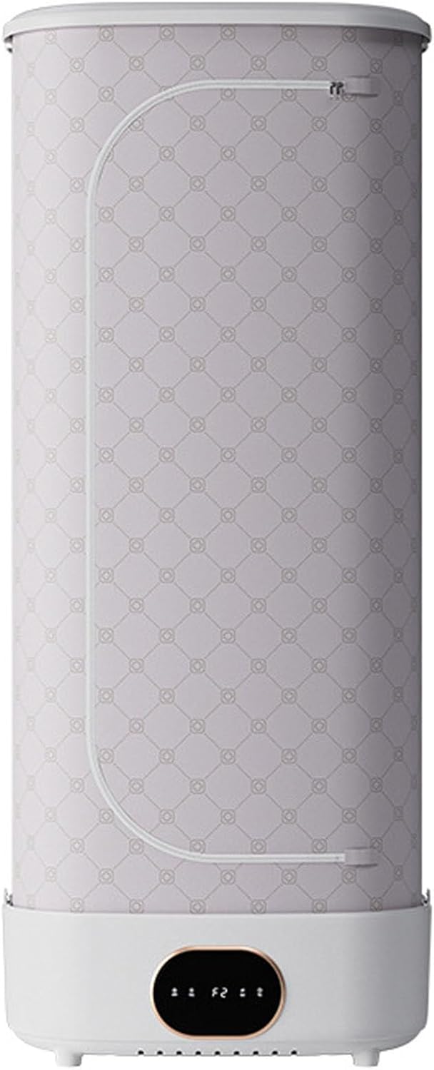 Foldable Electric Apartment Dryer & Space Heater - 360° Hot Air Circulation, Timed Drying, Touch + Remote Control, Large Capacity for 6 kg, Double-Layer Drying Rack