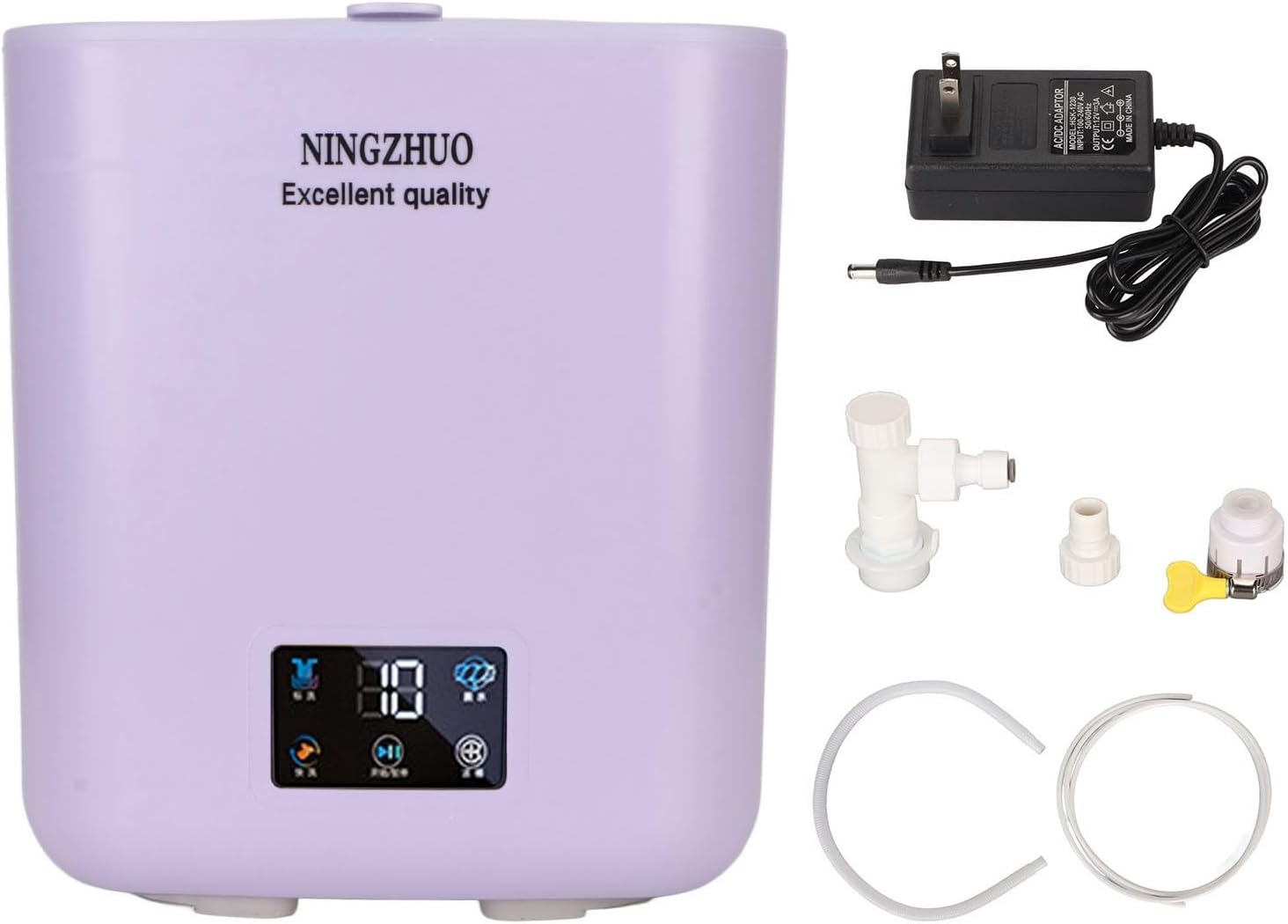 7L Automatic Small Washing Machine Portable Washing Machine Compact Laundry Washing Machine with Drying for Dormitory Family RV (US Plug)