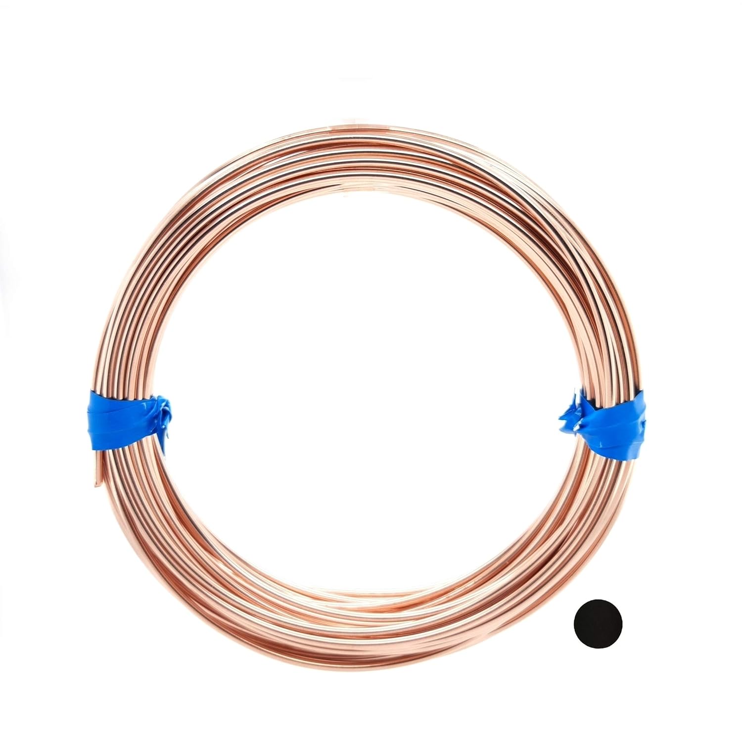 20 Gauge, 14/20 Rose Gold Filled Wire (Round) Dead Soft 14K Pink Gold Filled Wire Made in USA - 1 Ounce (19FT) by CRAFT WIRE