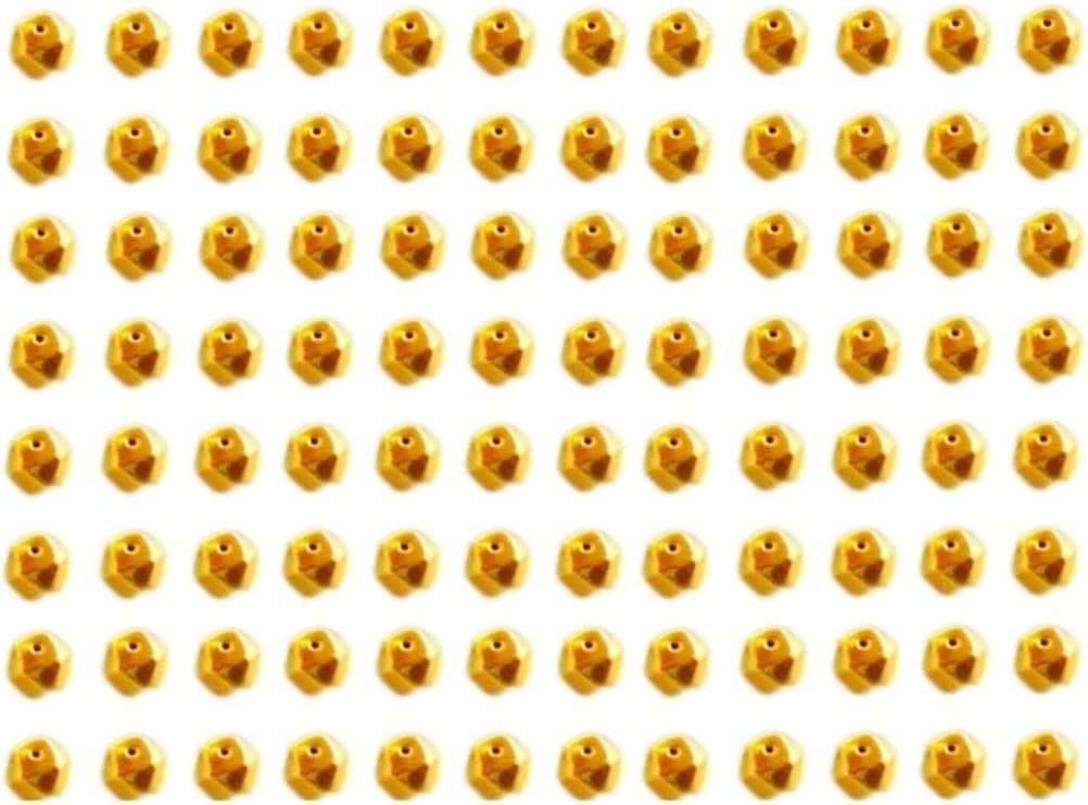 Solid Genuine 22K/18K Yellow Fine Gold 24 Pieces 4MM Square Round Beads For Personalized Jewelry,BeadCrafting,BeadWork,Precious Jewelry Making,Any Jewelry Making,Craft Design,Easy To Use