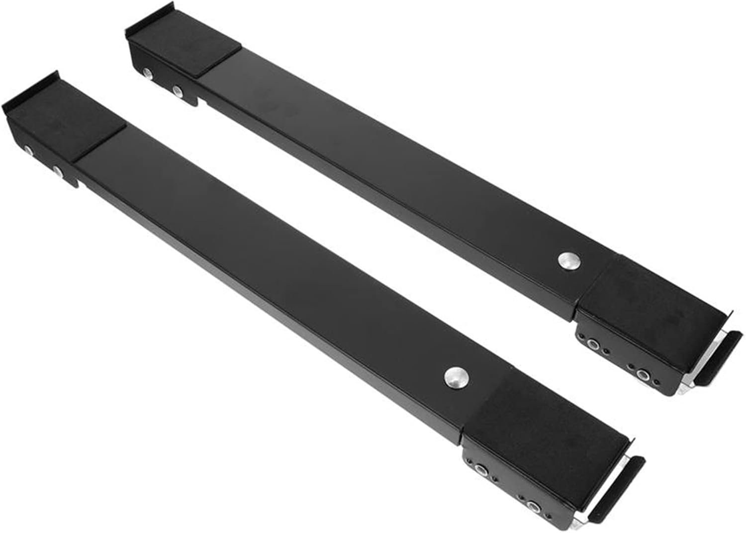 Pedestal Stand For Washer And Dryer, Multi-Functional Movable Adjustable Cart, Universal Mobile Telescopic Furniture Dolly Roller, For Laundry/Refrigerator/Home Appliances, Black Iron