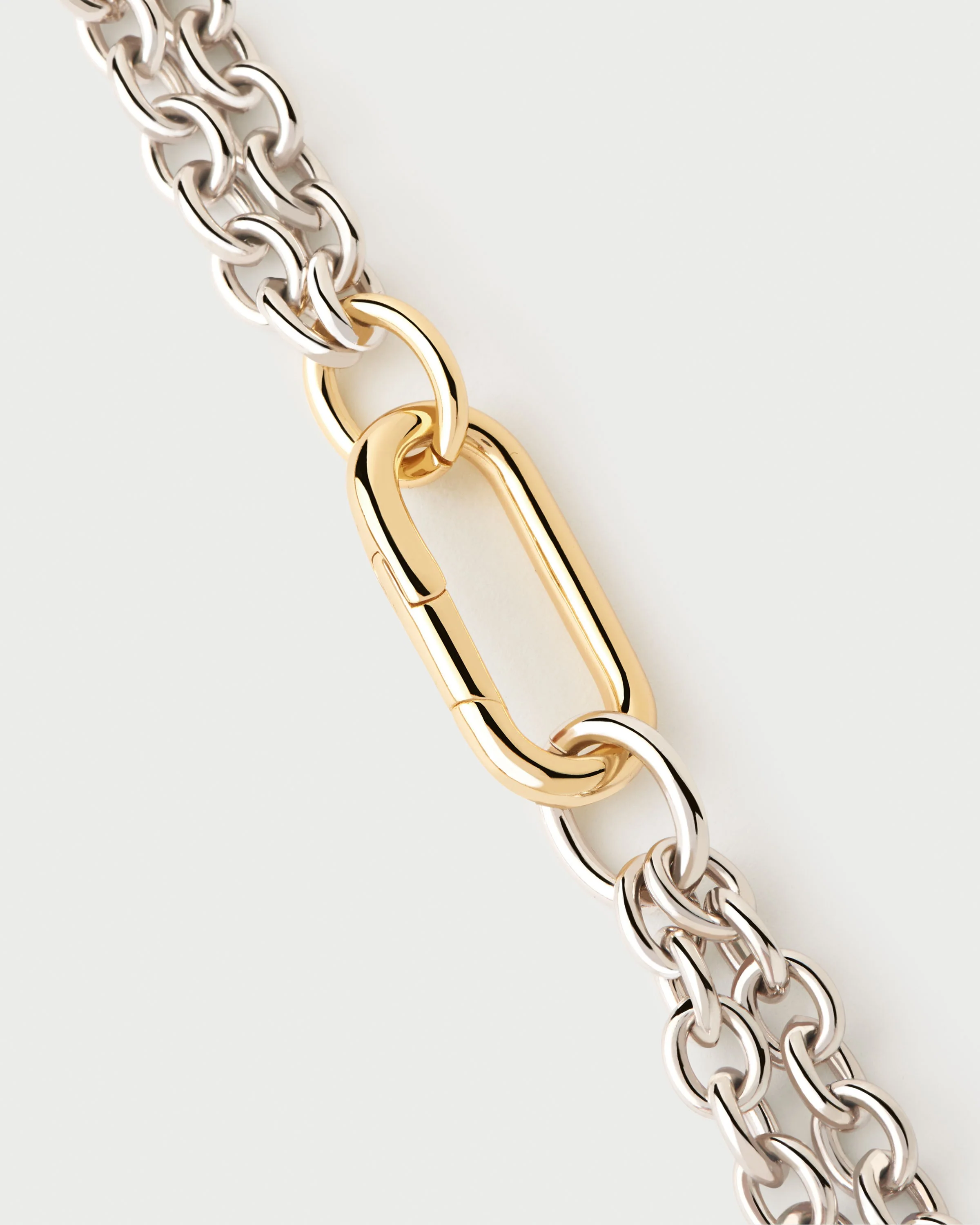 Double Beat Chain Necklace