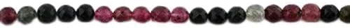 BEADS GEMSTONE Big Halloween Sale 1 Strand Multi Tourmaline Faceted Ball Beads - Multi Tourmaline Beads 6mm-7mm 16 Inch SB2077 Code-HIGH-36821