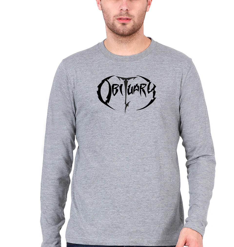 Obituary Full Sleeves T-Shirt for Men