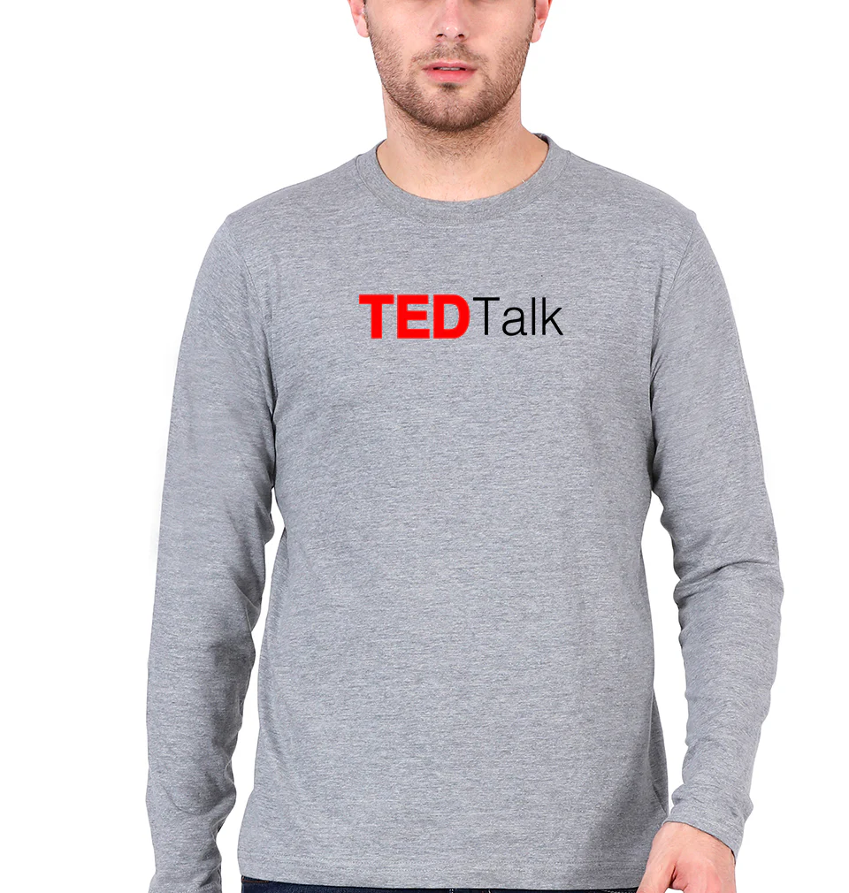 Ted Talk Full Sleeves T-Shirt for Men