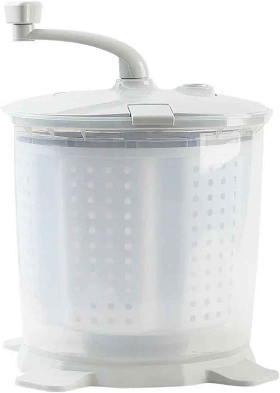 Compact Laundry. Hand-cranked Power-free Washing Machine With Integrated Washing And Drying For Portable Student Dormitory .Portable