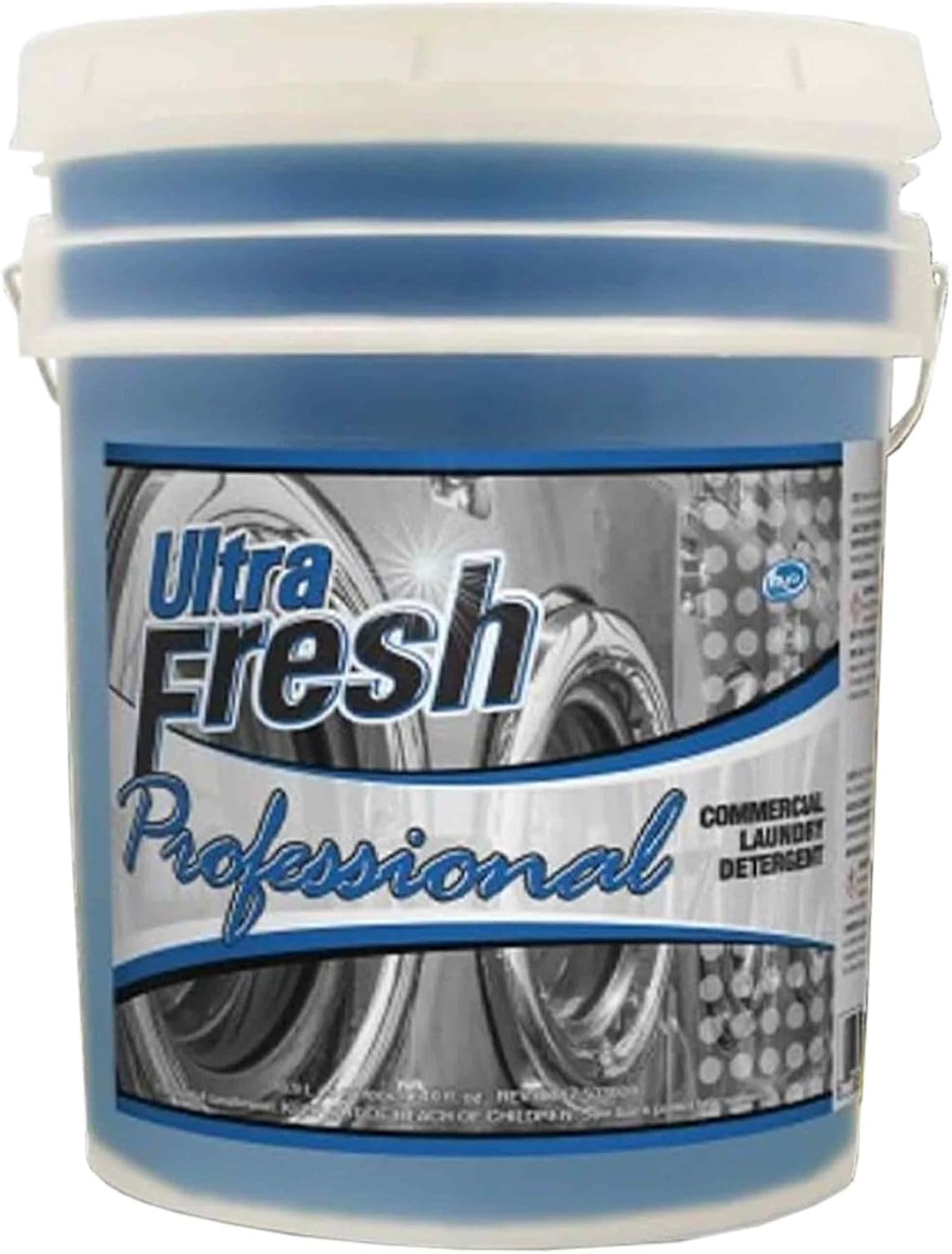 Ultra Fresh® Professional™ Commercial Laundry Detergent, 5 Gallons – Liquid with Easy Dispensing Pump for All Machine Types, up to 640 Loads