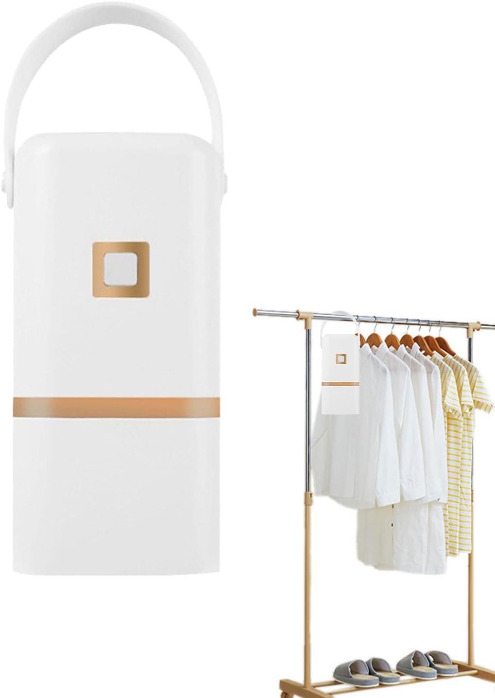 Apartments Clothes Dryer- 6.3x3.15x3.15in Travel Small Dryer, Foldable Electric Machine, Long Lasting Lightweight Home Appliance | Compaact Portable Dryerfor Rv Hotel Apartment Indoor Laundry Quick