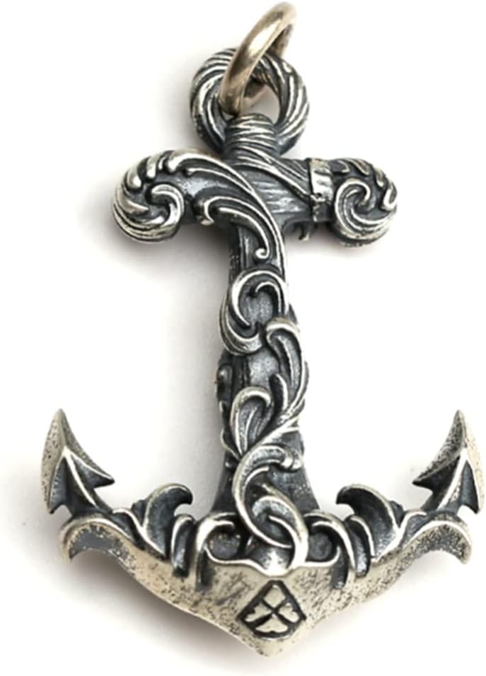 Brass Tang Grass Boat Anchor EDC Bead DIY Paracord Keychain Bead Bracelet Accessories Bead,Necklace Pendant Bead,Lanyard Bead,Brass Charms